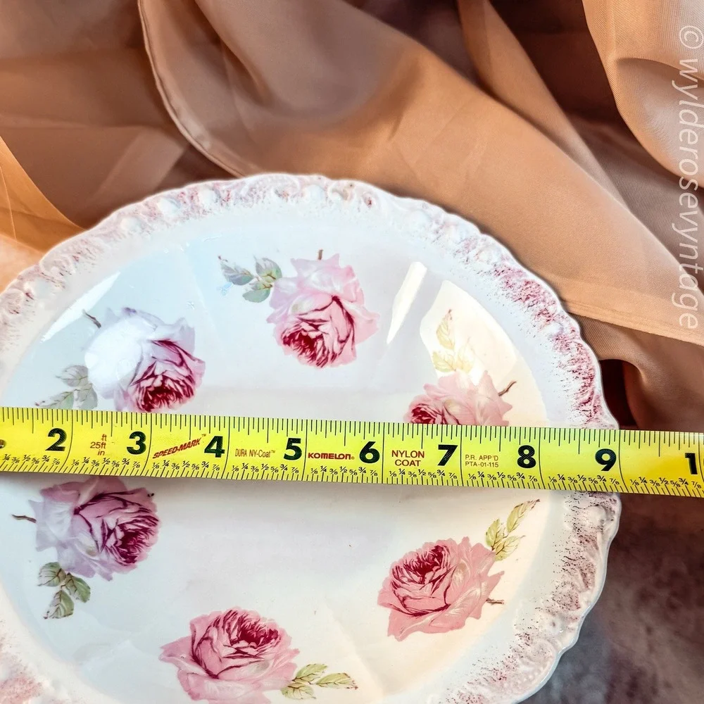 Pink Rose‎ Serves Bowl